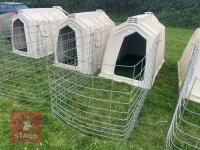 4' X 7' CALF HUTCH