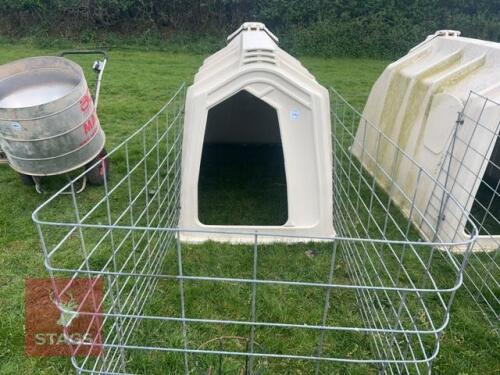 4' X 7' CALF HUTCH
