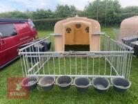 2.3M X 2.7M CALF HUTCH & RUN - 2