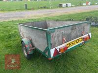 6' 6'' X 4' CAR TRAILER - 6