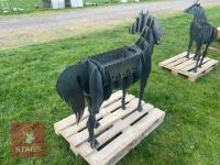 STEEL HORSE FIRE PIT - 5