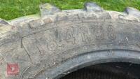 PAIR OF MICHELIN 18.4 R38 TYRES - 3