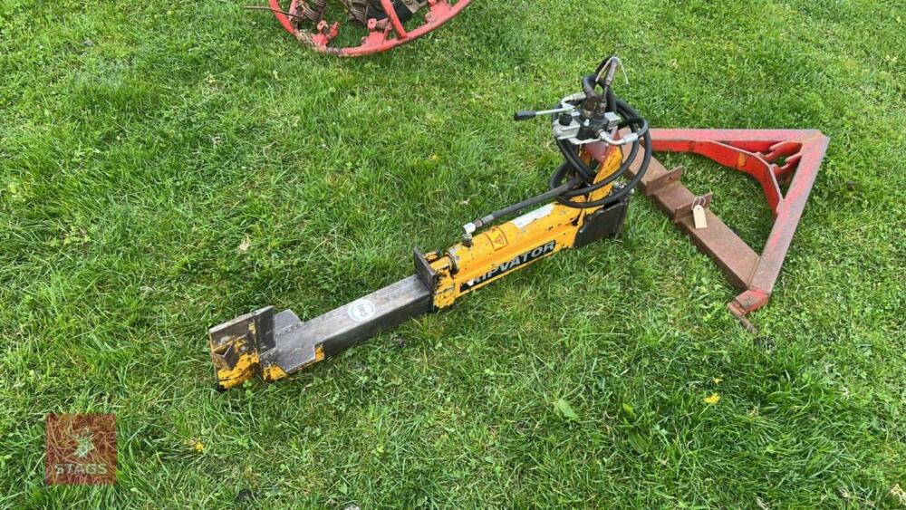 RIPVATOR HYDRAULIC LOG SPLITTER