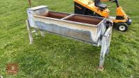 GALVANISED 1.7M WATER TROUGH - 4