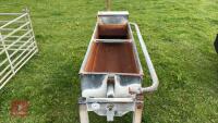 GALVANISED 1.7M WATER TROUGH - 5