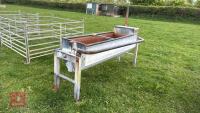 GALVANISED 1.7M WATER TROUGH - 8