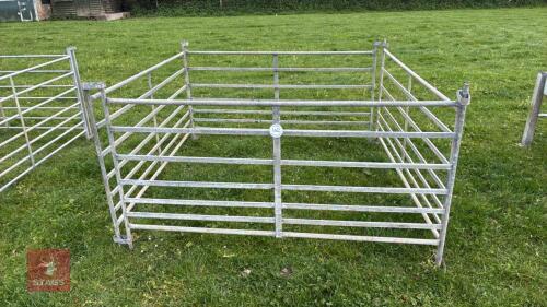 4 X 6' GALVANISED HURDLES