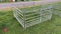 4 X 6' GALVANISED HURDLES - 3