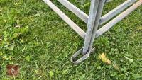 4 X 6' GALVANISED HURDLES - 4