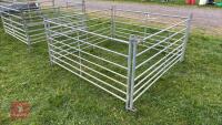4 X 6' GALVANISED HURDLES - 2