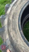 PAIR 16.9 R30 TRACTOR TYRES - 7