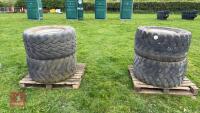 4 X 22.5'' WHEELS & TRAILER TYRES - 2