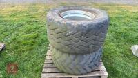 4 X 22.5'' WHEELS & TRAILER TYRES - 4