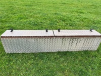 8' CHEQUER PLATE STORAGE BOX - 2