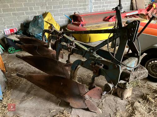 RANSOMES TS90 4 FURROW 12'' PLOUGH