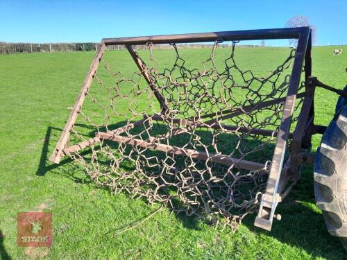 16' MOUNTED CHAIN HARROWS
