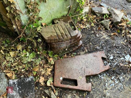 6 FRONT TRACTOR WEIGHTS