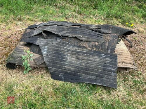 PALLET OF RUBBER MATS (L)