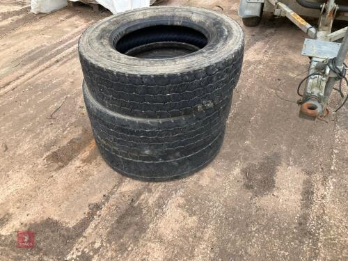 3 X 215/75 R17.5 LORRY/TRAILER TYRES