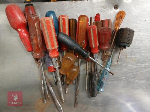 QTY USED SCREWDRIVERS
