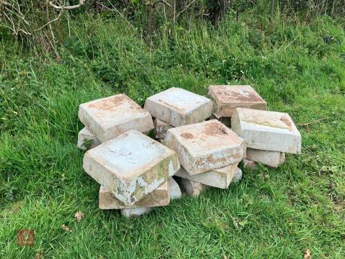 18 CONCRETE STONES