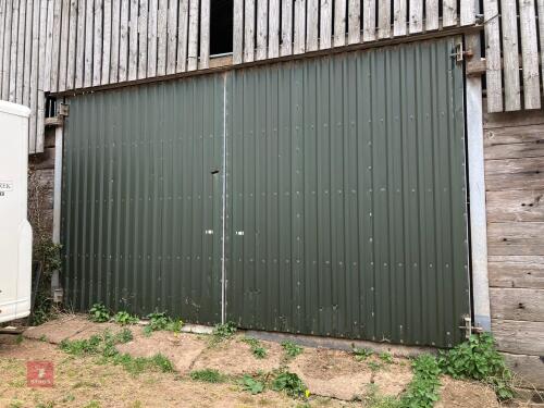 PAIR OF LARGE DOORS