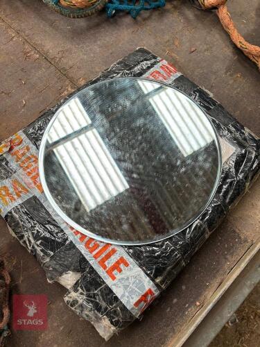 PACK OF 2 X 30CM MIRRORS