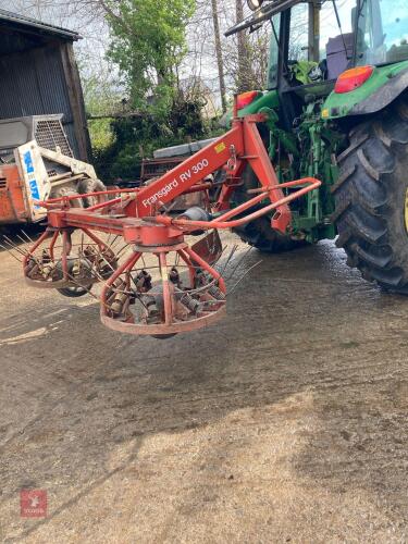 2001 FRANSGARD HAY TURNER/COMBI RAKE