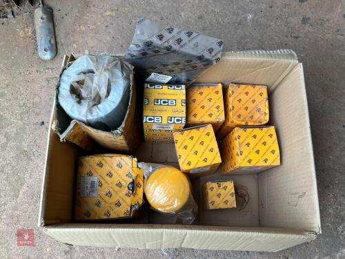JCB ASSORTED FUEL/HYDRAULIC FILTERS