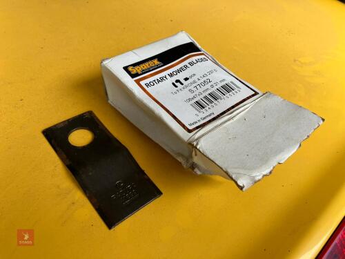 19 KRONE MOWER BLADES
