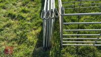 8 X 4' GALVANISED SHEEP HURDLES - 7