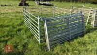 8 X 6' GALVANISED SHEEP HURDLES - 2