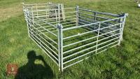 8 X 6' GALVANISED SHEEP HURDLES - 3