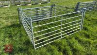 8 X 6' GALVANISED SHEEP HURDLES - 4