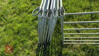 10 X 6' GALVANISED SHEEP HURDLES - 7