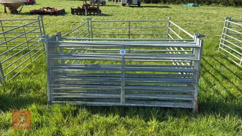 10 X 6' GALVANISED SHEEP HURDLES