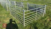 10 X 6' GALVANISED SHEEP HURDLES - 5