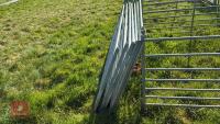 10 X 6' GALVANISED SHEEP HURDLES - 8