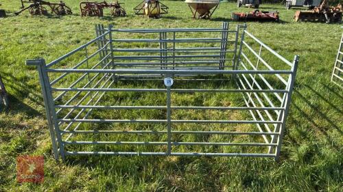 7 X 6' GALVANISED SHEEP HURDLES