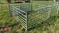 7 X 6' GALVANISED SHEEP HURDLES - 2