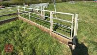 IAE 15' GATED SHEEP FEED BARRIER - 7