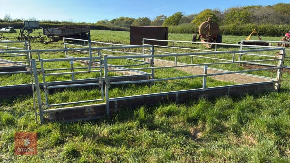 IAE 15' GATED SHEEP FEED BARRIER