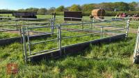 IAE 15' GATED SHEEP FEED BARRIER