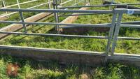 11' 10'' GATED FEED BARRIER - 3