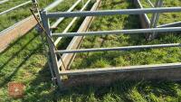 11' 10'' GATED FEED BARRIER - 5