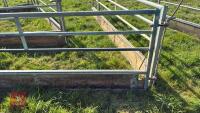 12' 11'' GATED FEED BARRIER - 5