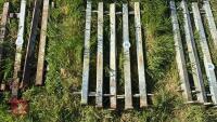 5 GALVANISED CONNECTING POSTS