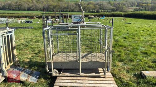 IAE GALVANISED WEIGH CRATE
