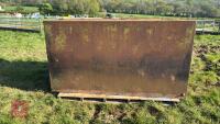 2.3M X 1.2M STEEL TANK - 2