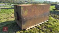 2.3M X 1.2M STEEL TANK - 3